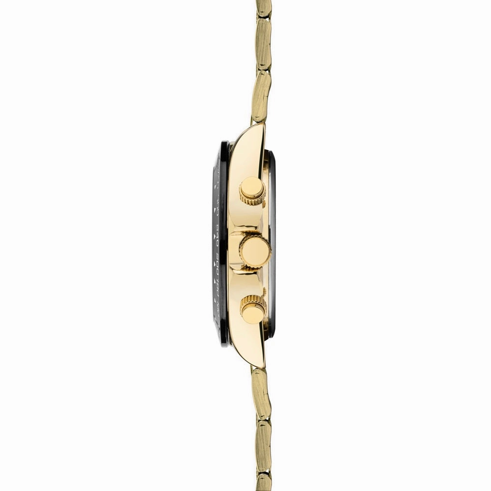 Sekonda Circuit Chronograph Mens Gold Plated Watch 30203