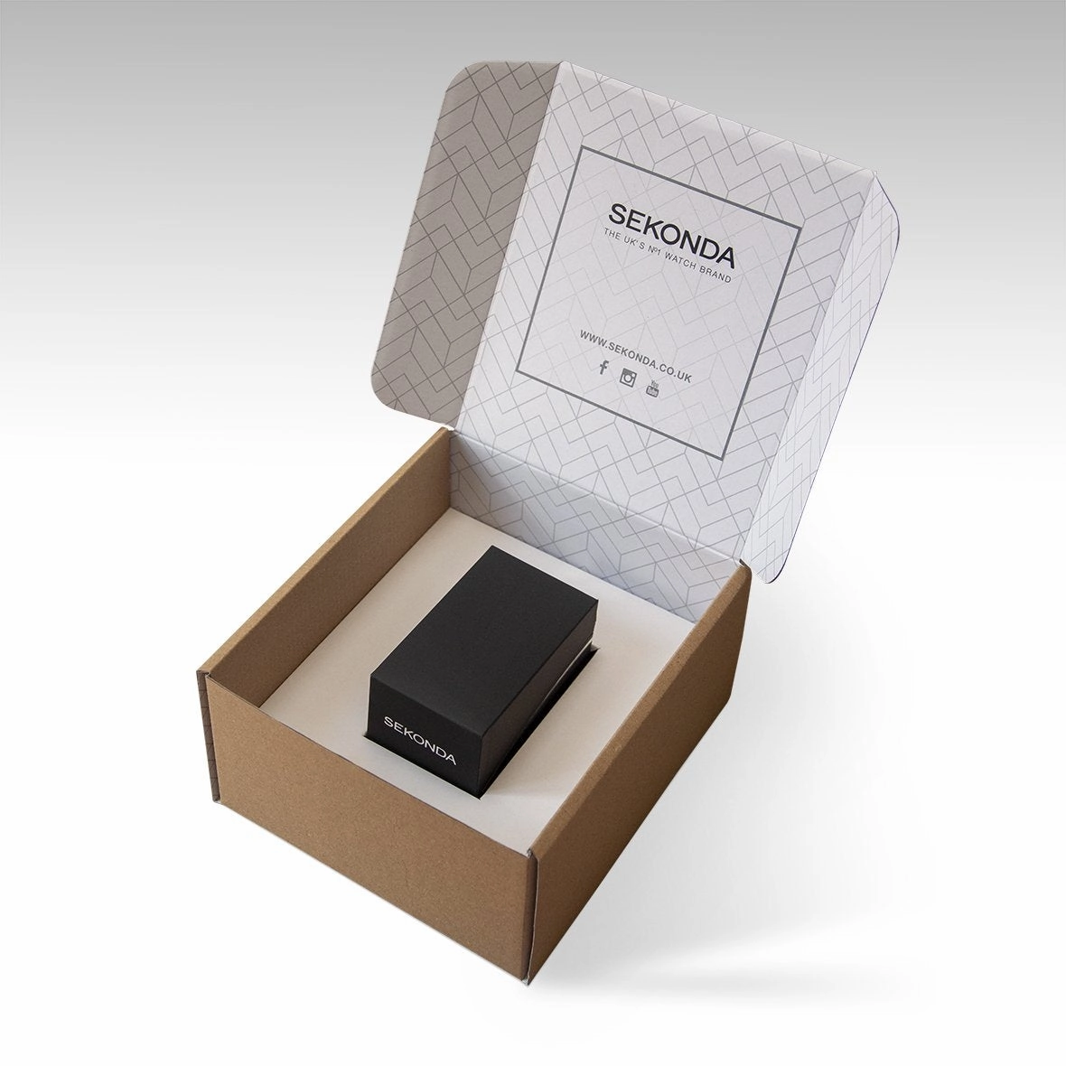 Sekonda Classic Leather Strap White Dial Watch SK4081