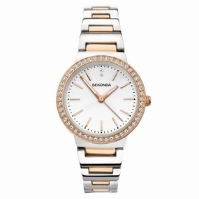 Sekonda Crystal Set Classic Ladies Watch 40078