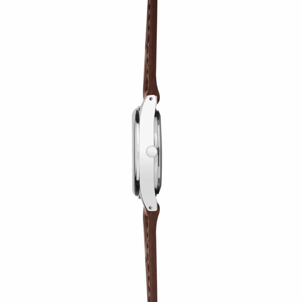 Sekonda Evans Classic Brown Leather Strap Ladies Watch 40685
