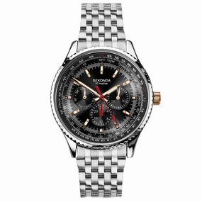 Sekonda Maverick Pilot Aviator Mens Bracelet Watch 30038