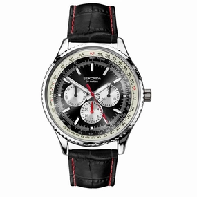 Sekonda Maverick Pilot Aviator Mens Strap Watch 30035