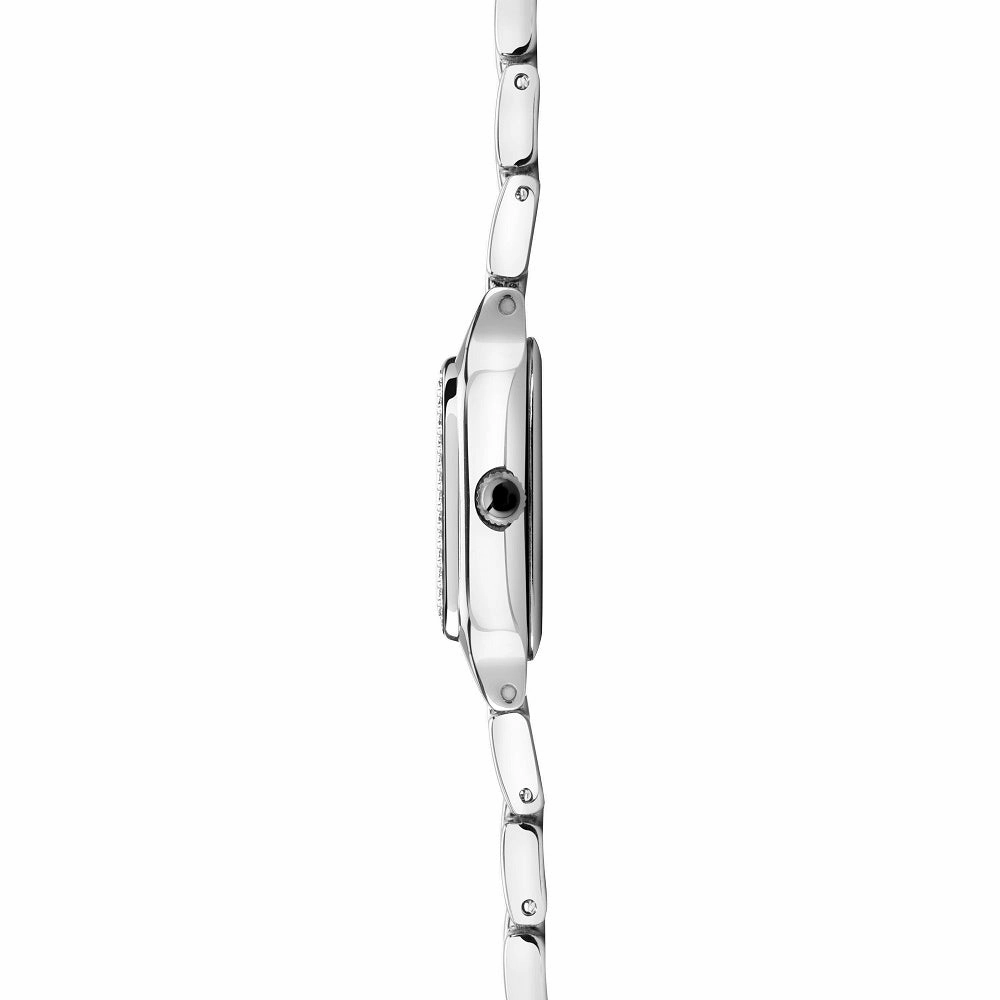Sekonda Monica Crystal Bezel Ladies Watch Silver Colour Bracelet 40655