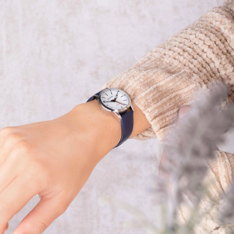 Sekonda Nordic Leather Strap Ladies Watch Blue 40484