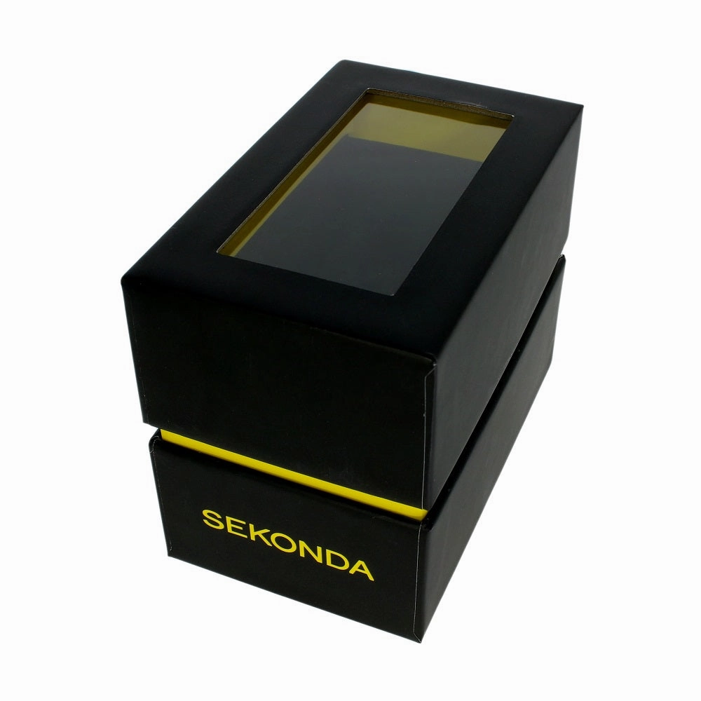 Sekonda Ocean Two Tone Black Dial Men's Watch 30139
