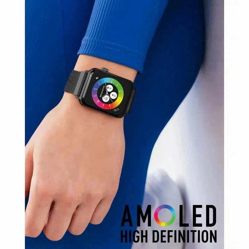 Series 30 Reflex Active Amoled Black Mesh Smart Calling Watch