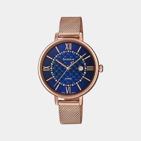 Sheen Women's Analog Stainless Steel Watch SH219 - SHE-4059PGM-2AUDF
