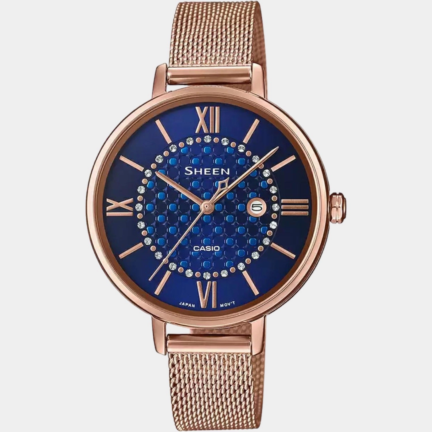 Sheen Women's Analog Stainless Steel Watch SH219 - SHE-4059PGM-2AUDF