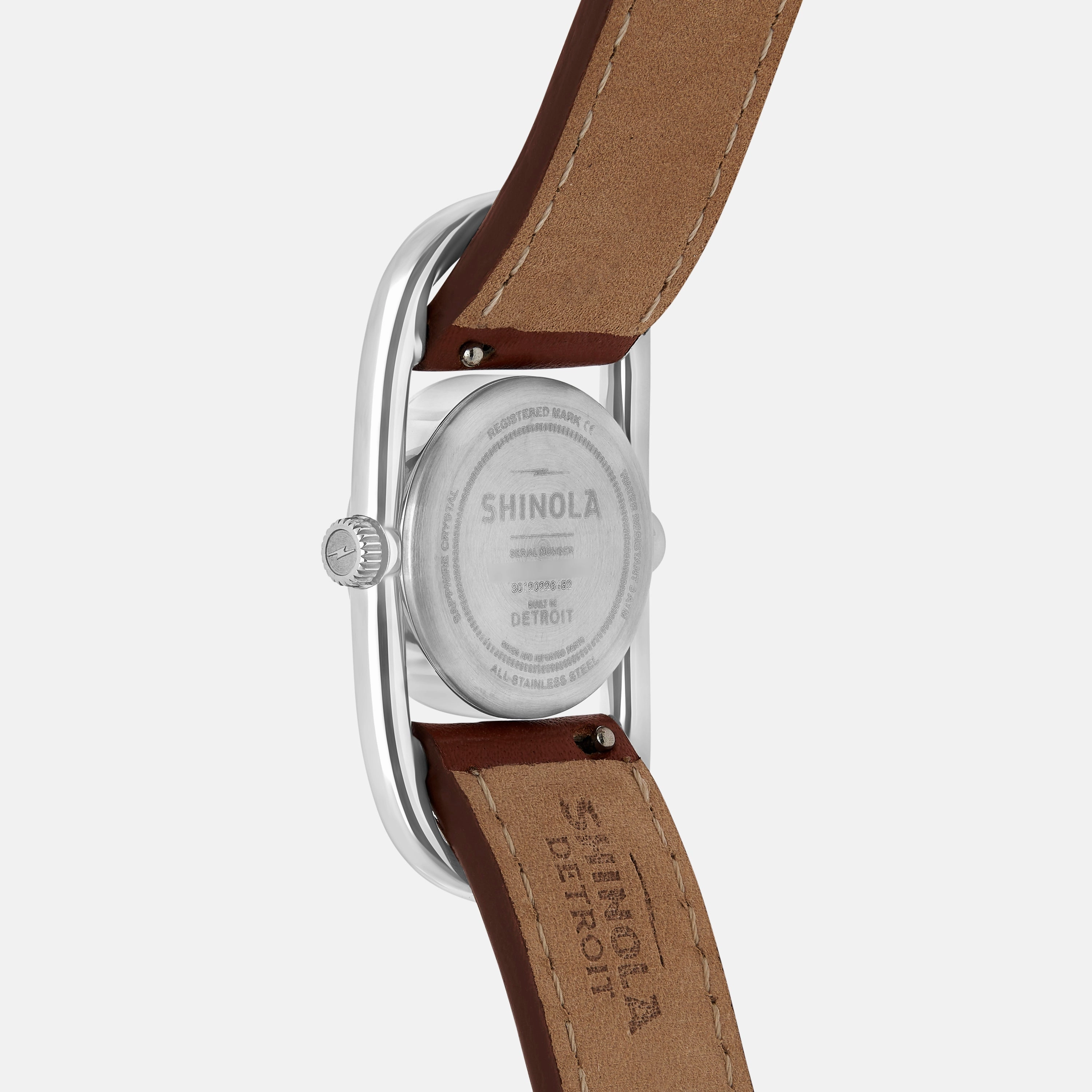 SHINOLA Detroit Women's The Bike Lock S0120226482 Silver Dial Watch