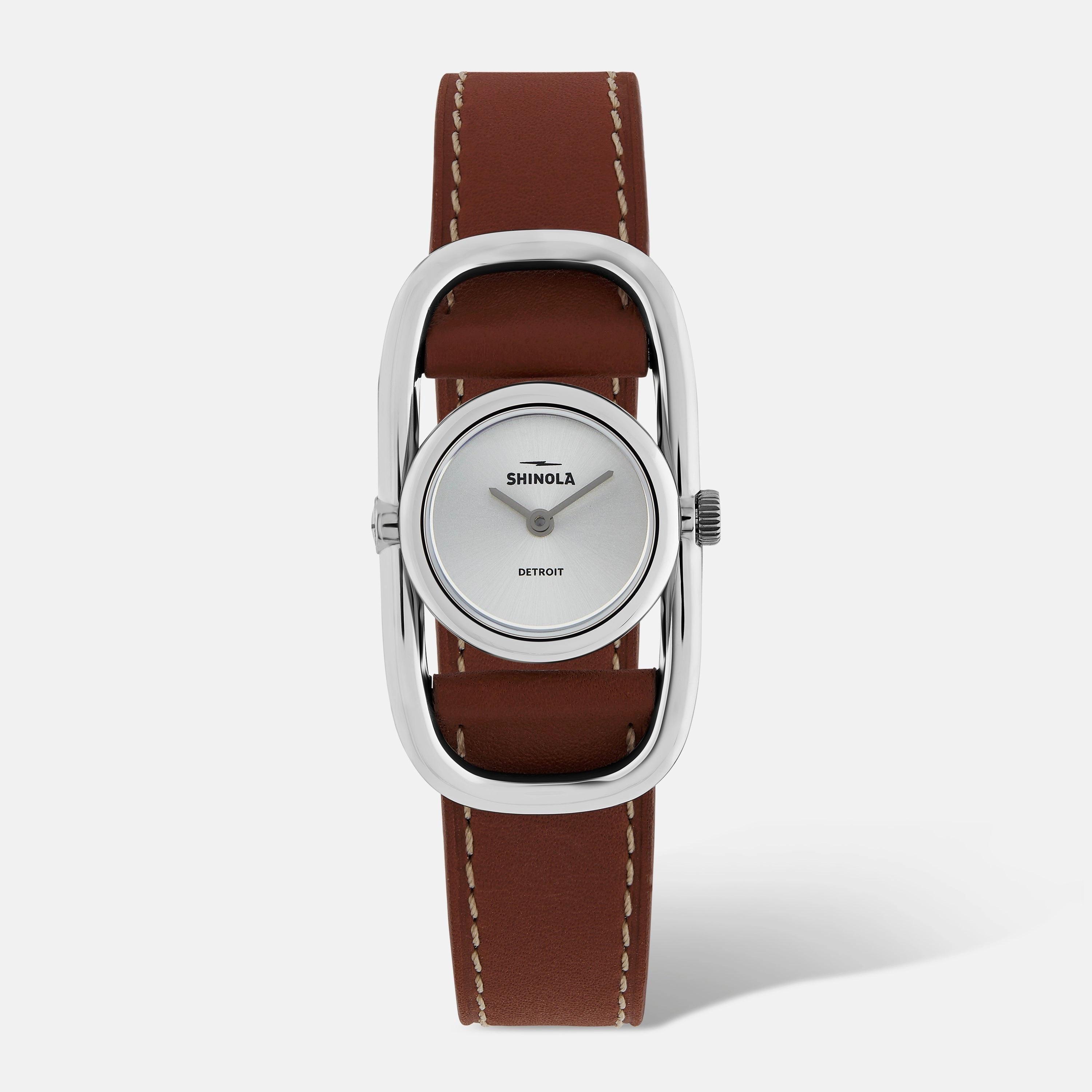 SHINOLA Detroit Women's The Bike Lock S0120226482 Silver Dial Watch