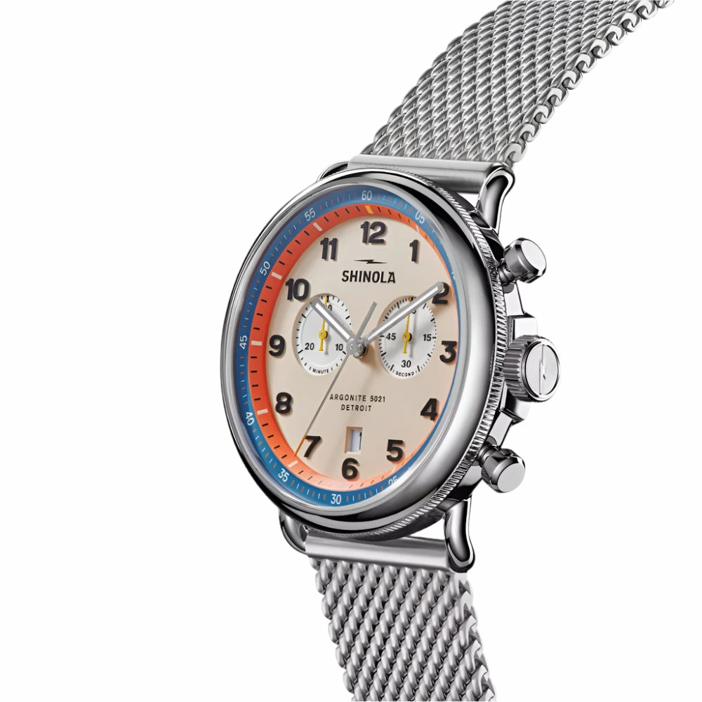 Shinola The Canfield 43mm Chrono Model C56 Watch