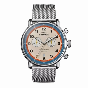 Shinola The Canfield 43mm Chrono Model C56 Watch