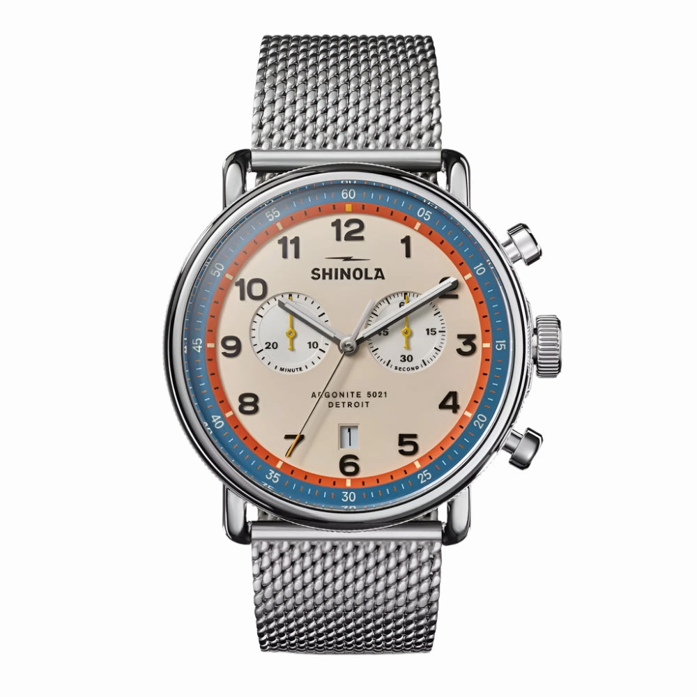 Shinola The Canfield 43mm Chrono Model C56 Watch