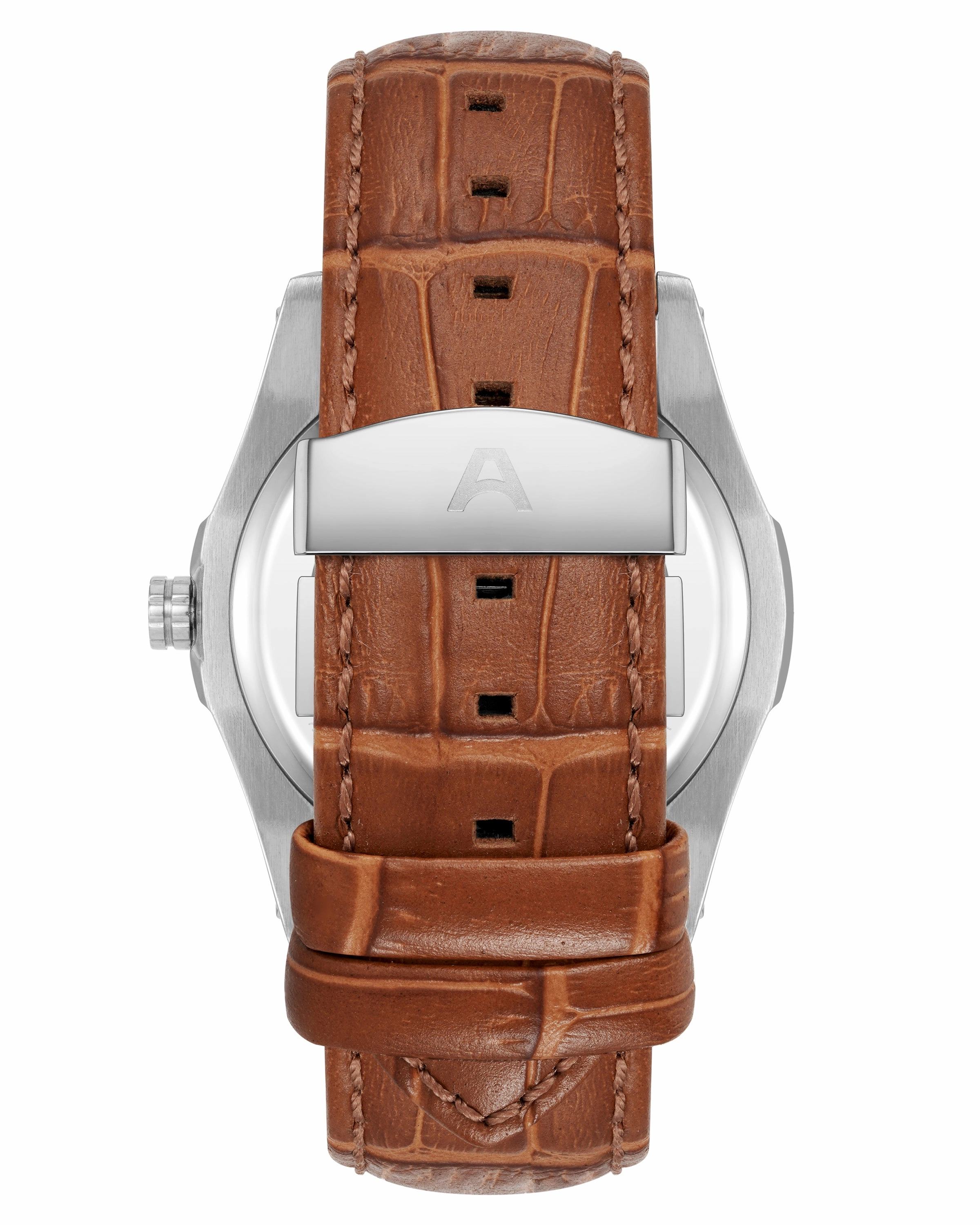 Skeleton? | 42mm, Tan/Silver