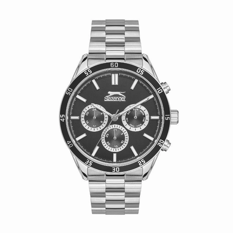 Slazenger - SL.09.2109.2.04 -  Gents Stainless Steel Watch Black