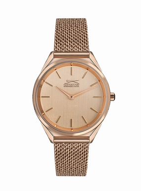Slazenger - SL.9.1852.3.02 - Quartz Female Gold Band Dial Watch