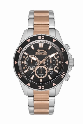 Slazenger - SL.9.2250.2.04 - Quartz Male Black Dial Watch