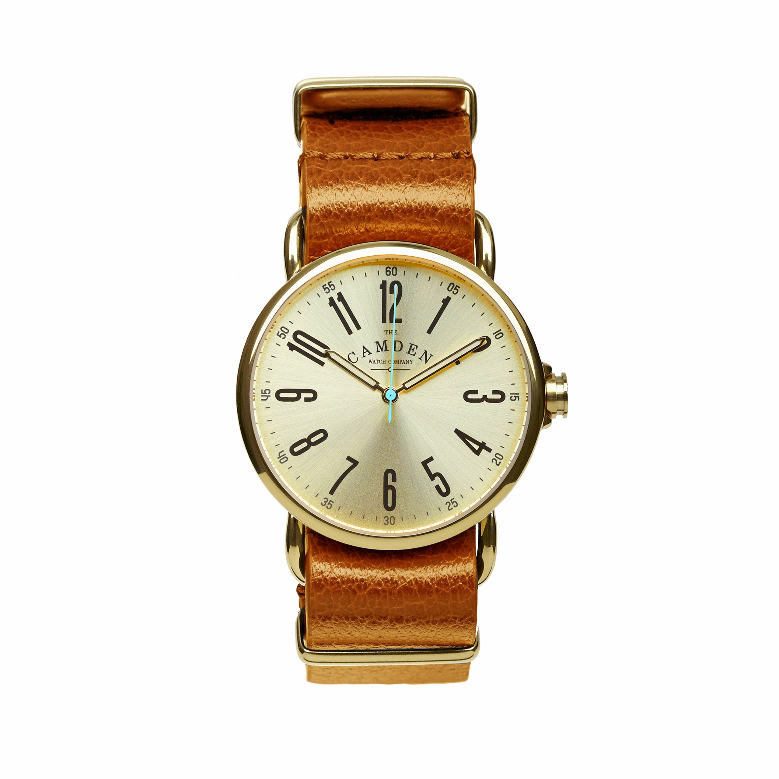 SMALL No.88 Gold and Tan Leather