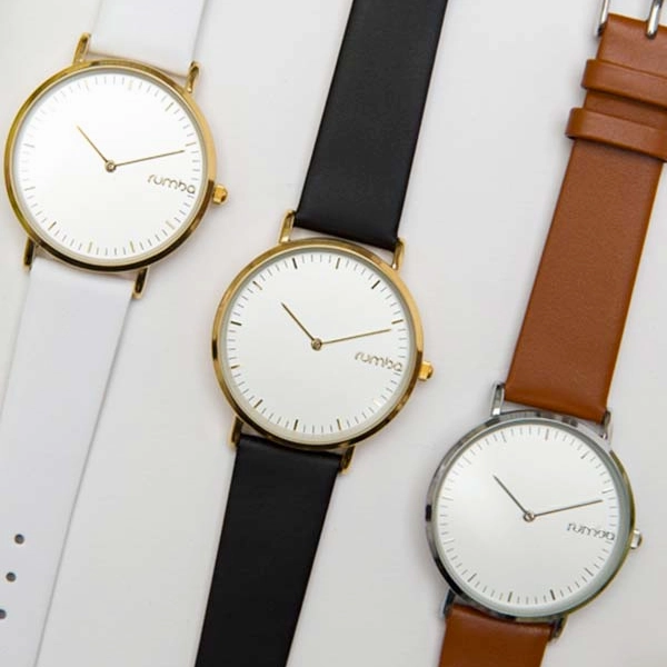 Soho Leather Watch - Black | ?K?????l?????l???