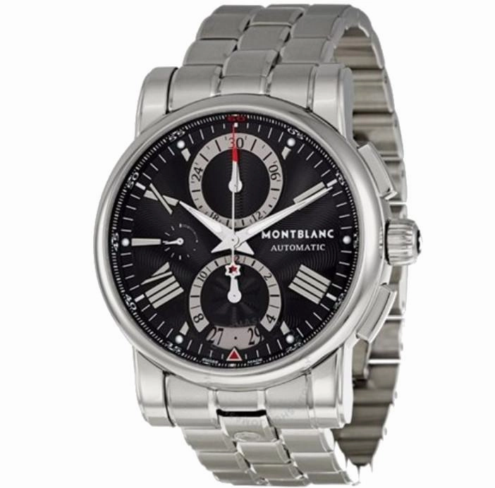 Star 4810 Steel 44 mm chronograph automatico black dial steel bracelet