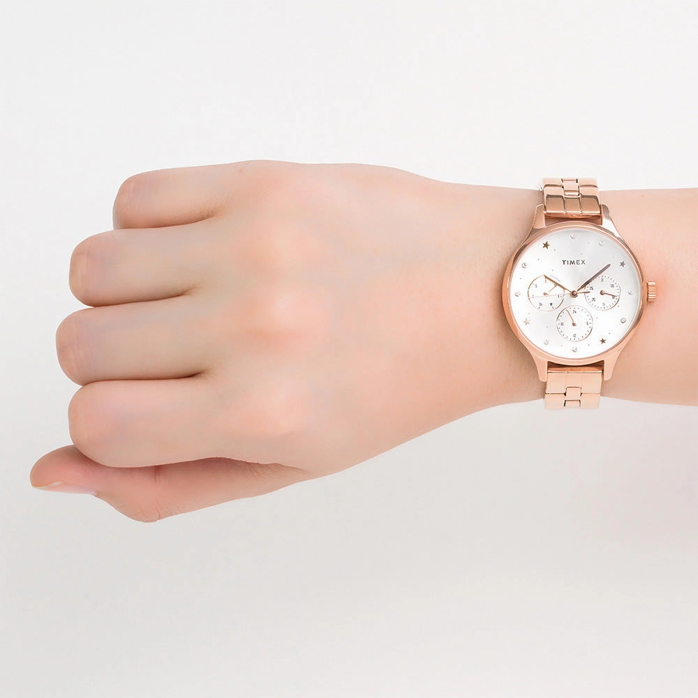 Starry Night Multifunction 36mm Stainless Steel Band