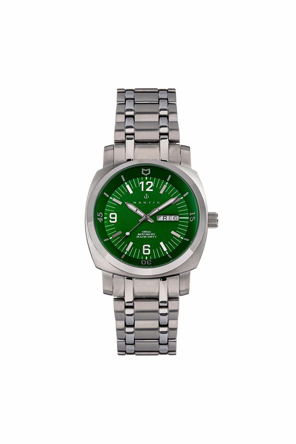 Stealth Bracelet Watch with Day & Date