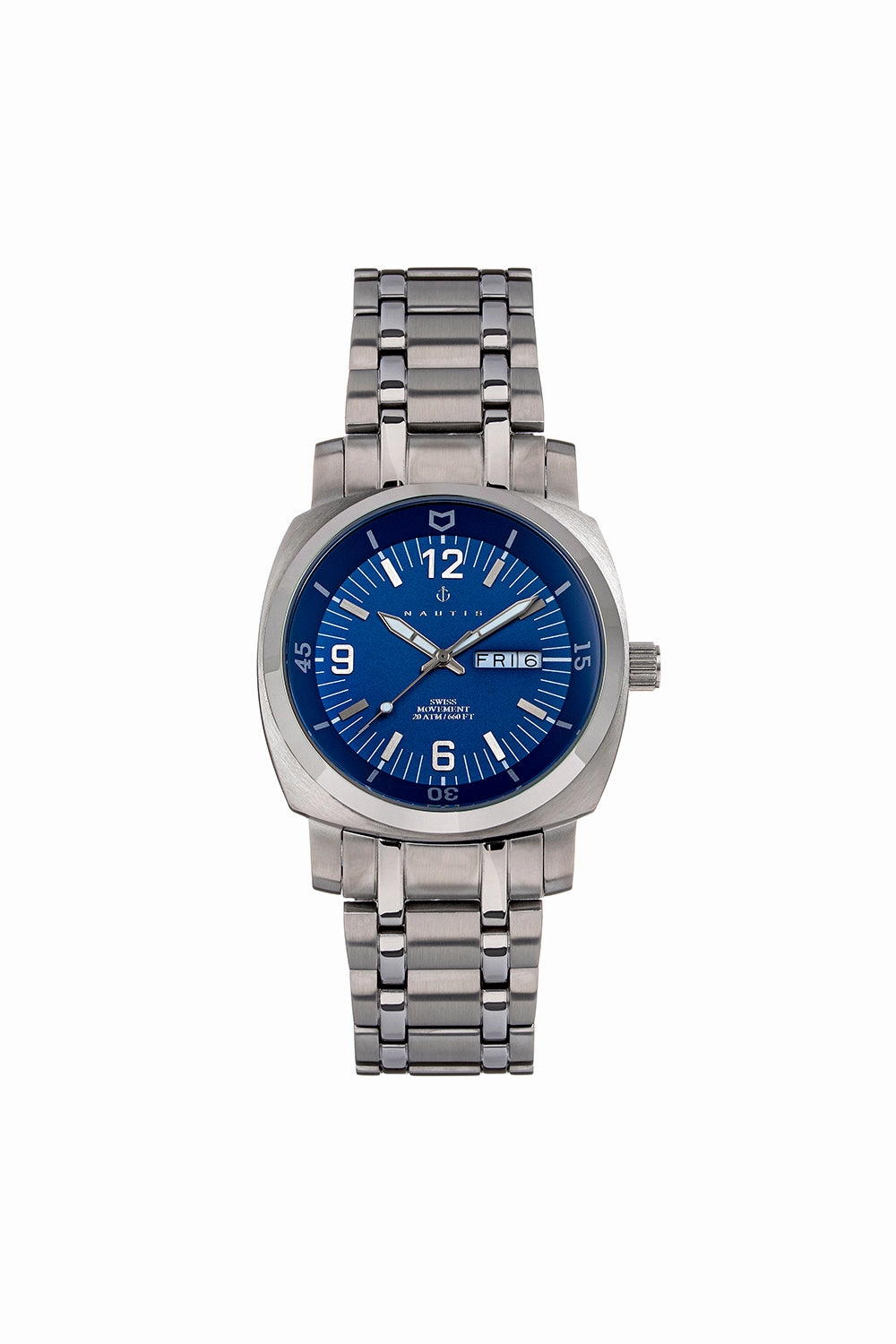 Stealth Bracelet Watch with Day & Date