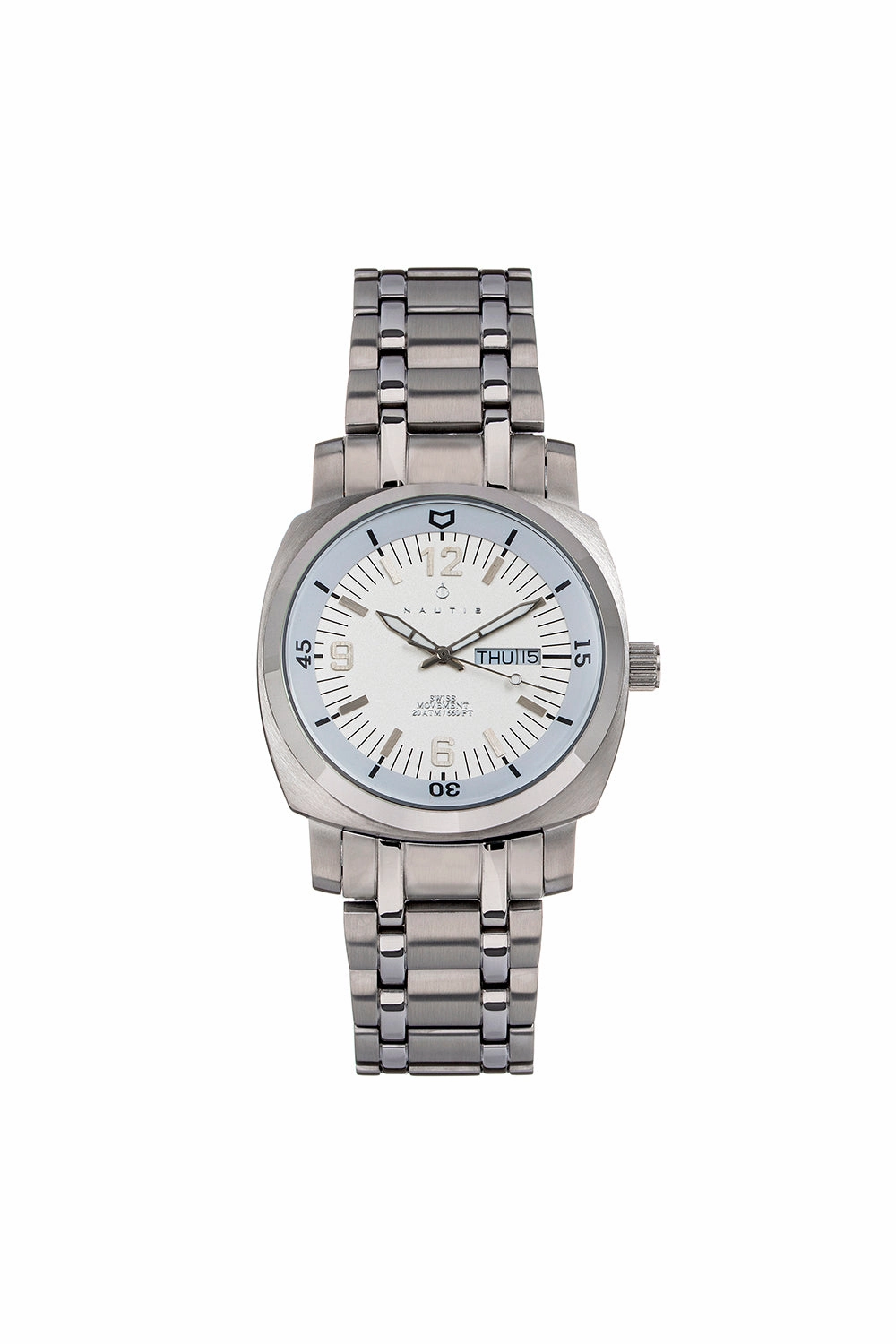 Stealth Bracelet Watch with Day & Date
