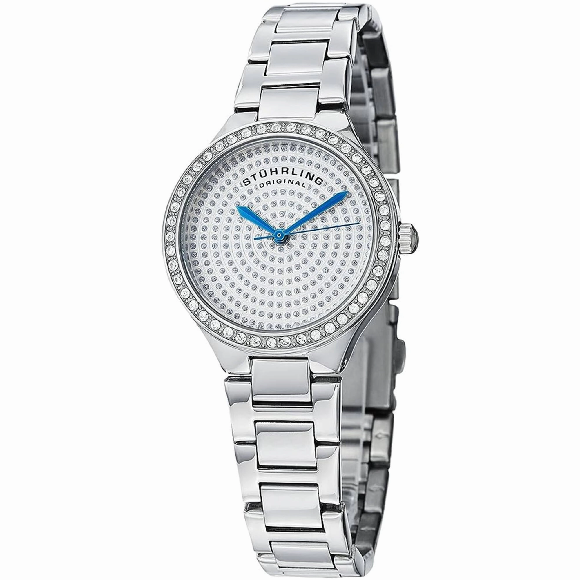 Stuhrling Women's Watch - Symphony Silver Dial Stainless Steel Bracelet | 683.01