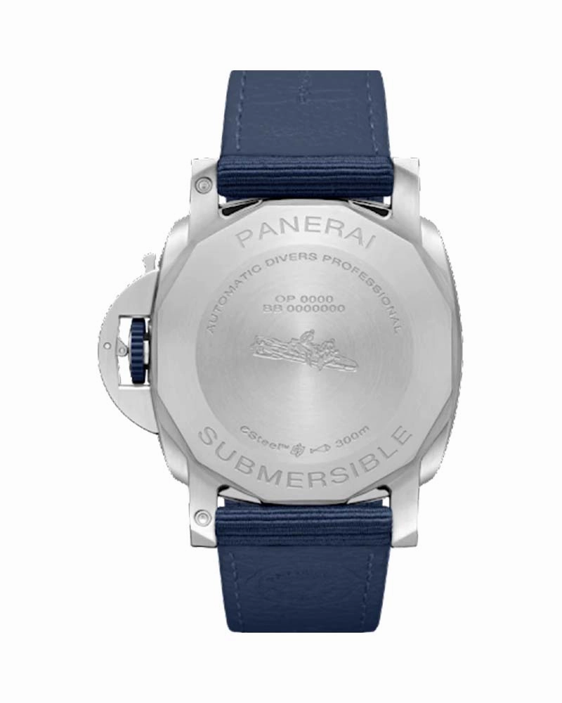Submersible QuarantaQuattro ESteel Blu Profondo