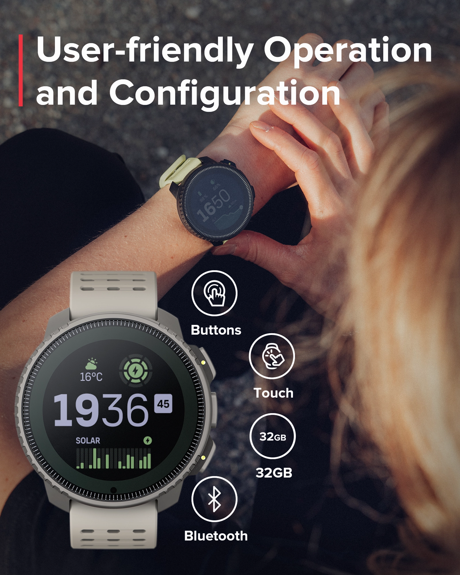 SUUNTO VERTICAL Black Sand