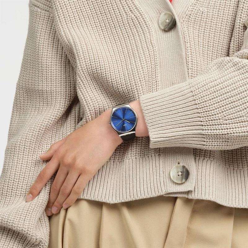 Swatch FORMAL BLUE 42 Watch SS07S125