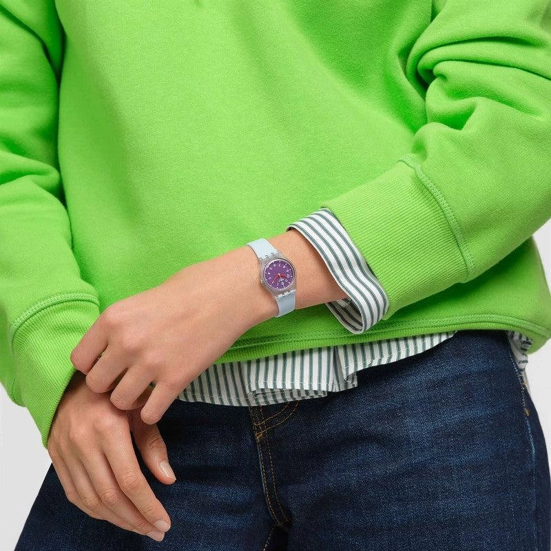 Swatch POWDER PLUM Watch LL126