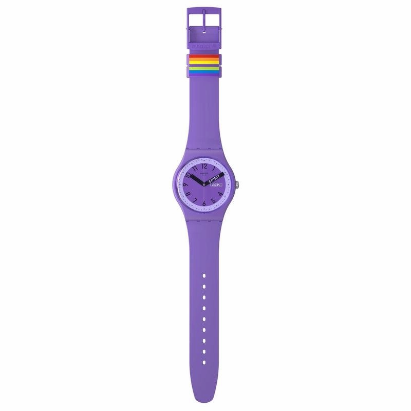 Swatch PROUDLY VIOLET Watch SO29V700
