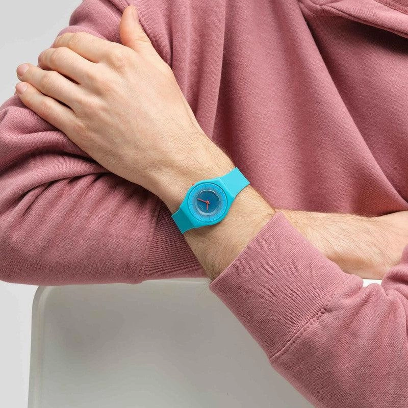 Swatch RADIANTLY TEAL Watch SS08N114