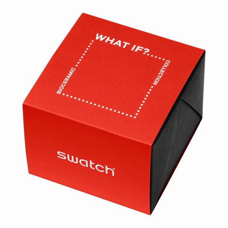 Swatch WHAT IFGRAY? BIOCERAMIC Watch SO34M700