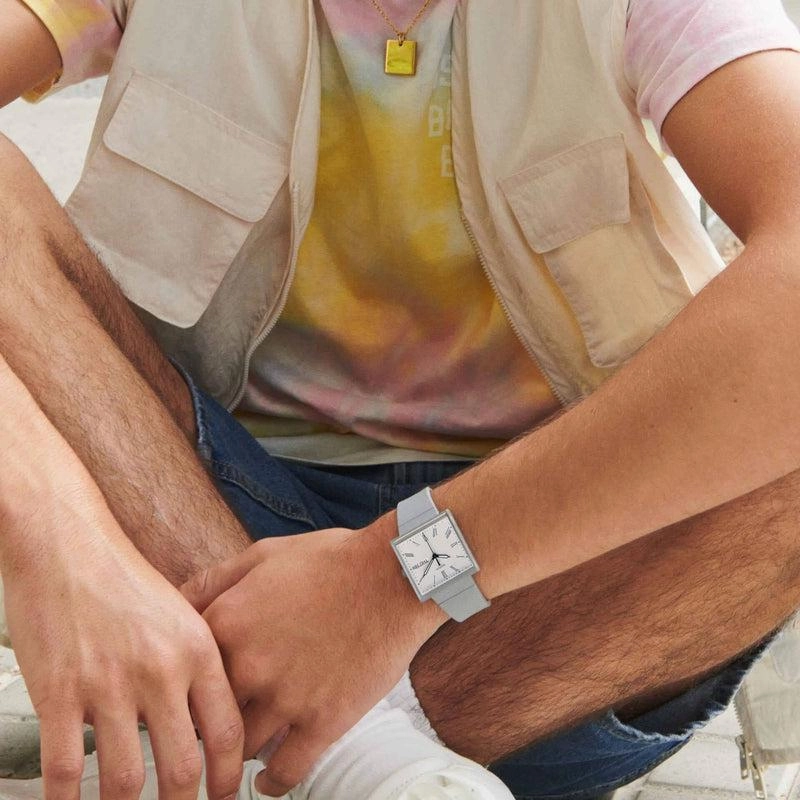 Swatch WHAT IFGRAY? BIOCERAMIC Watch SO34M700