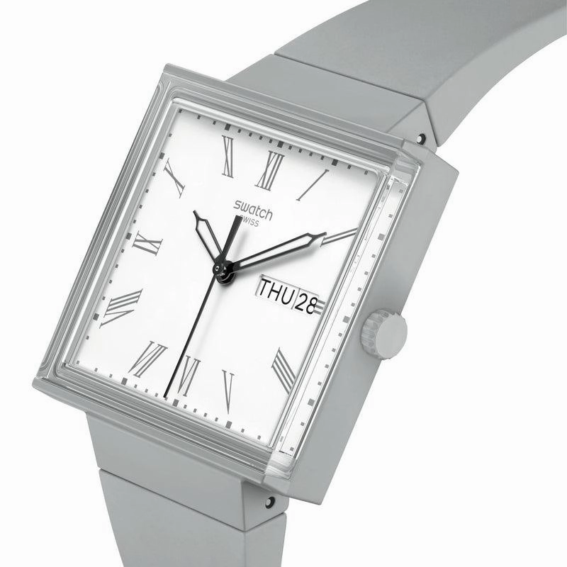 Swatch WHAT IFGRAY? BIOCERAMIC Watch SO34M700