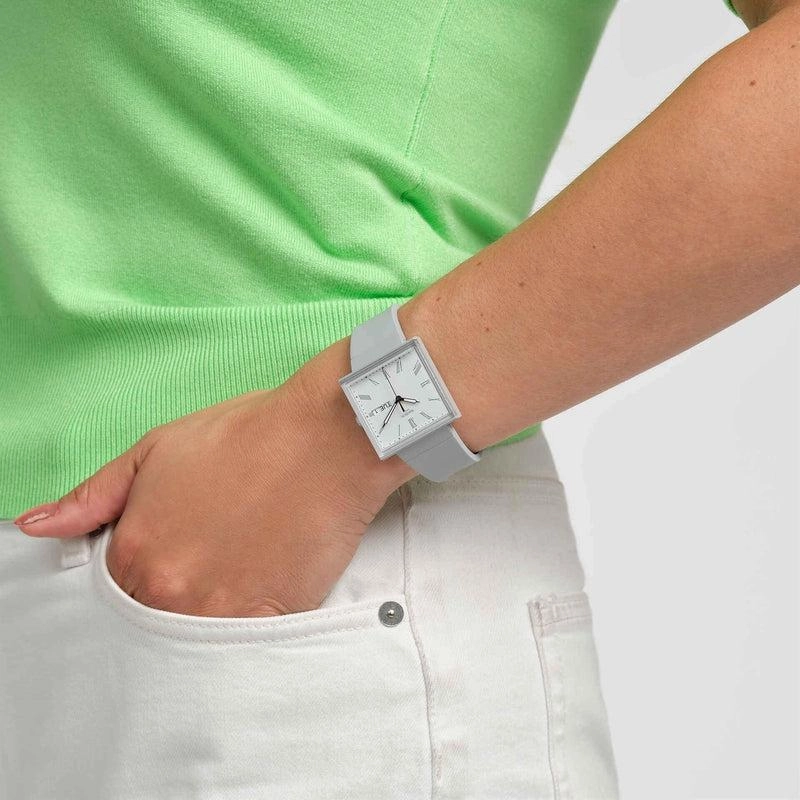 Swatch WHAT IFGRAY? BIOCERAMIC Watch SO34M700