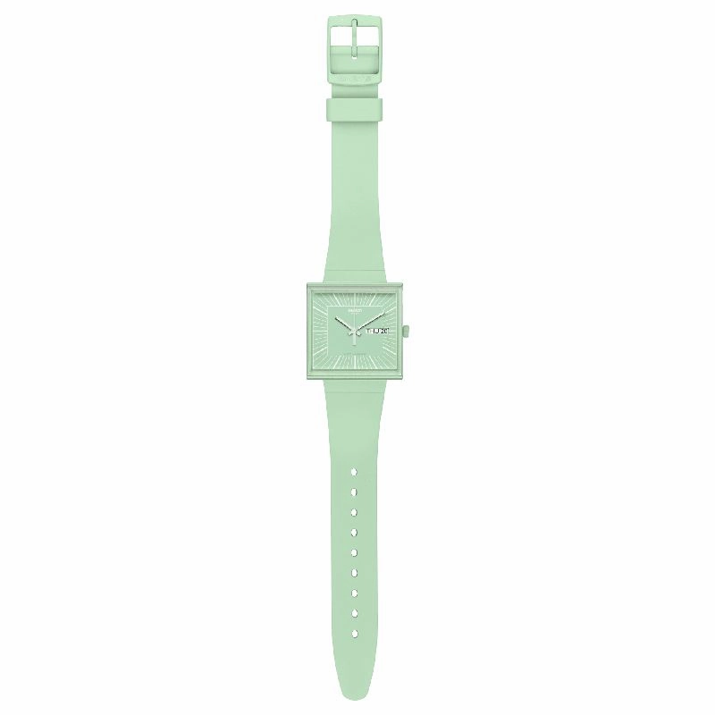 Swatch WHAT IFMINT? BIOCERAMIC Watch SO34G701