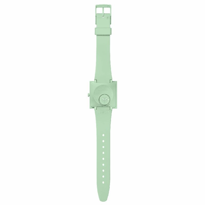 Swatch WHAT IFMINT? BIOCERAMIC Watch SO34G701