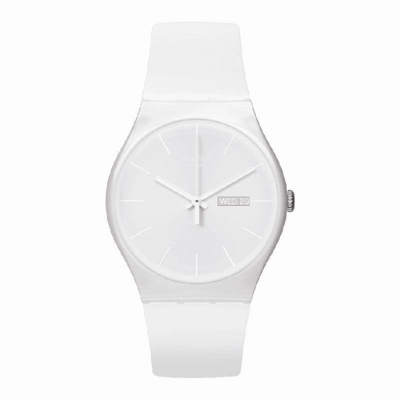 Swatch WHITE REBEL Watch SO29W704-S14
