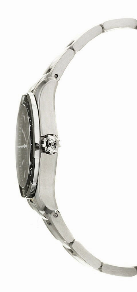 Swiss Army Classic Alliance Sport Stainless Steel Womens Watch Black Dial Calendar 241305