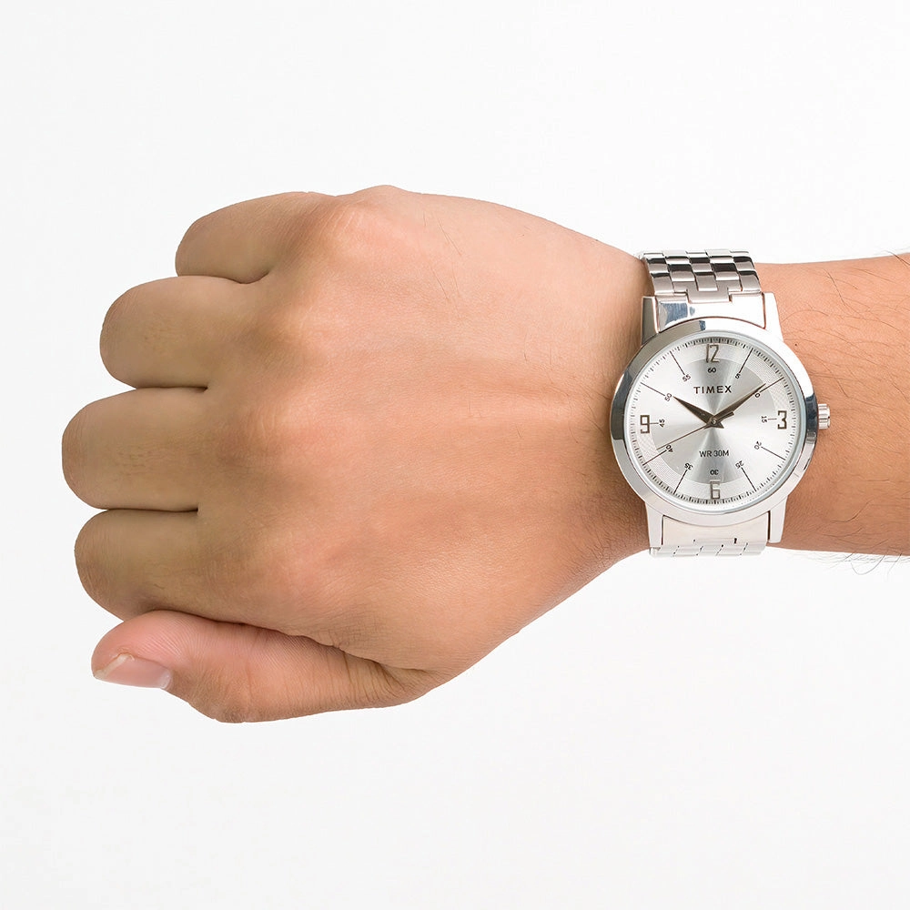 T1 Series 3-Hand 39mm Stainless Steel Band