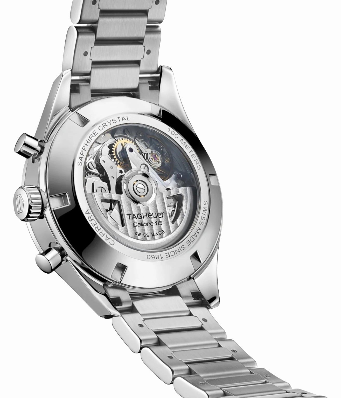 TAG Heuer Carrera Automatic Chronograph Stainless Steel Blue Dial Date Mens Watch CBK2112.BA0715
