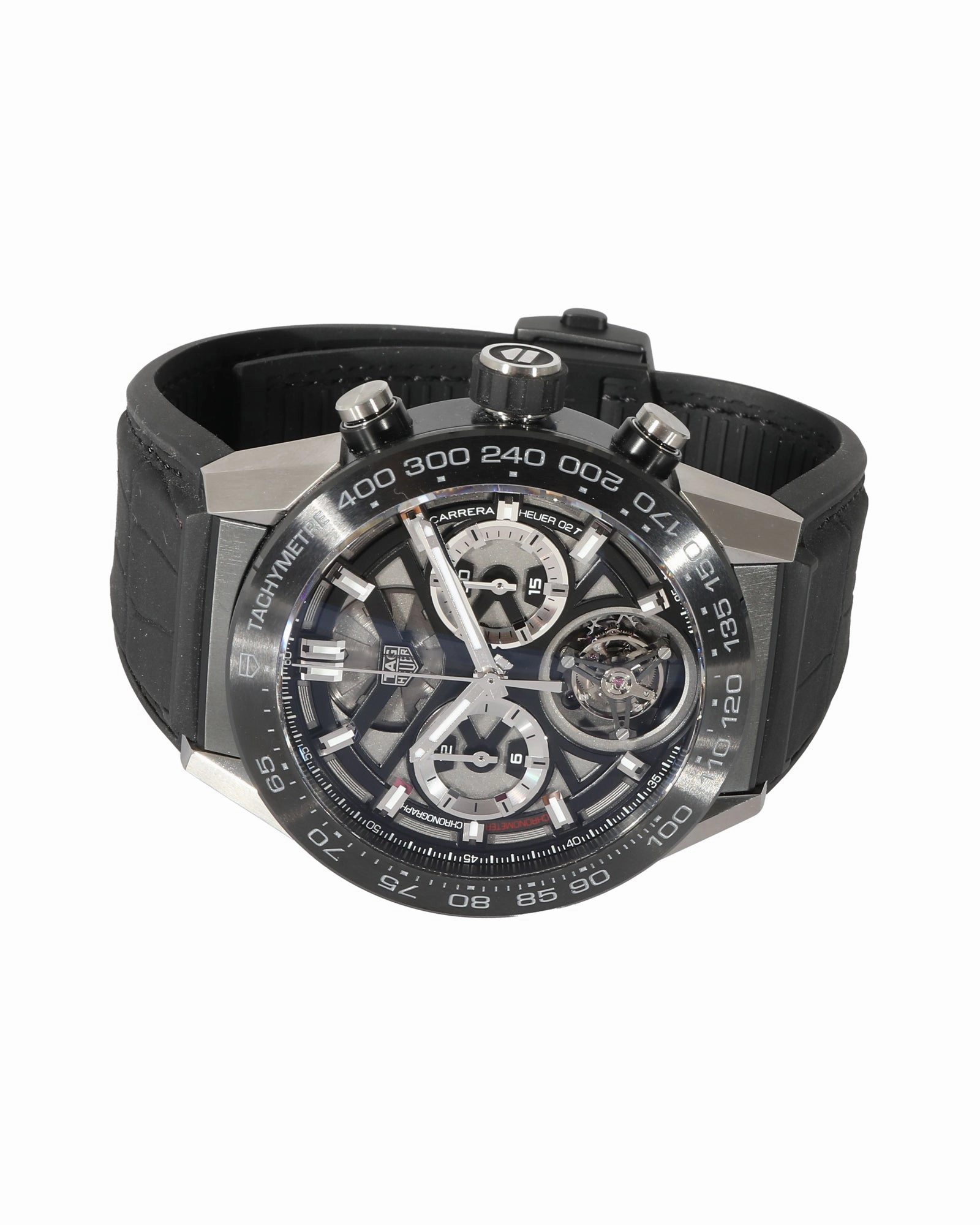 Tag Heuer Carrera CAR5A8Y.FC6377 Men's Watch in  Ceramic/Titanium