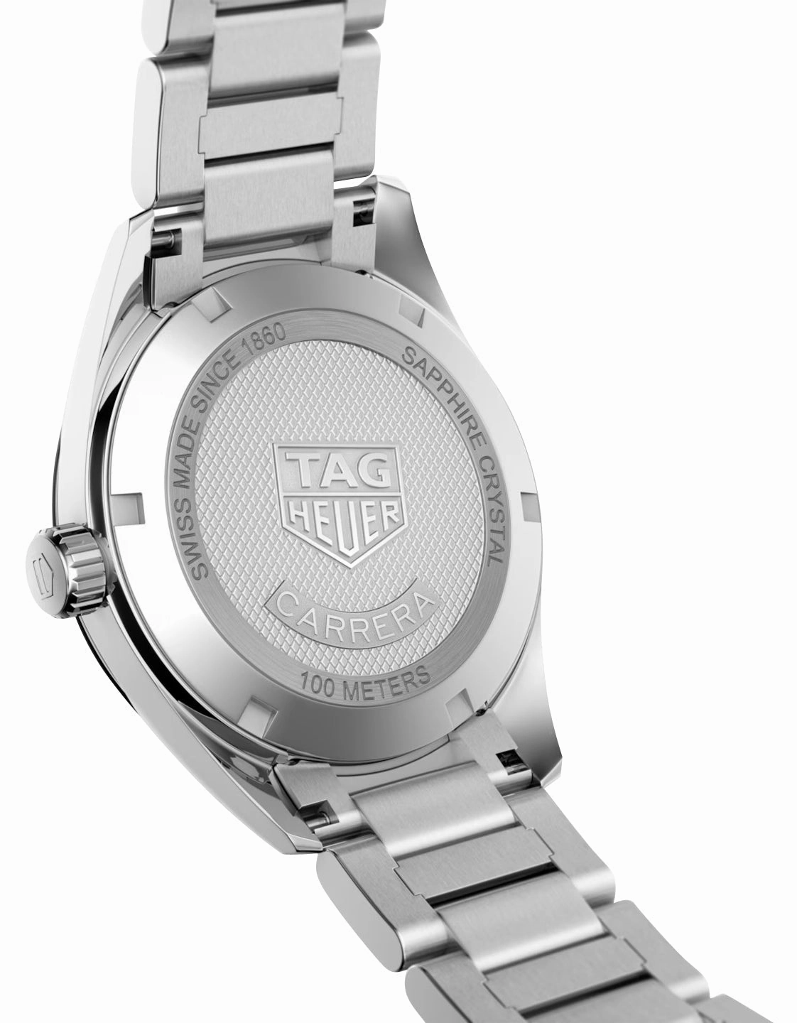 TAG Heuer Carrera Stainless Steel Mother-Of-Pearl Dial Date Quartz Womens Watch WBK1311.BA0652
