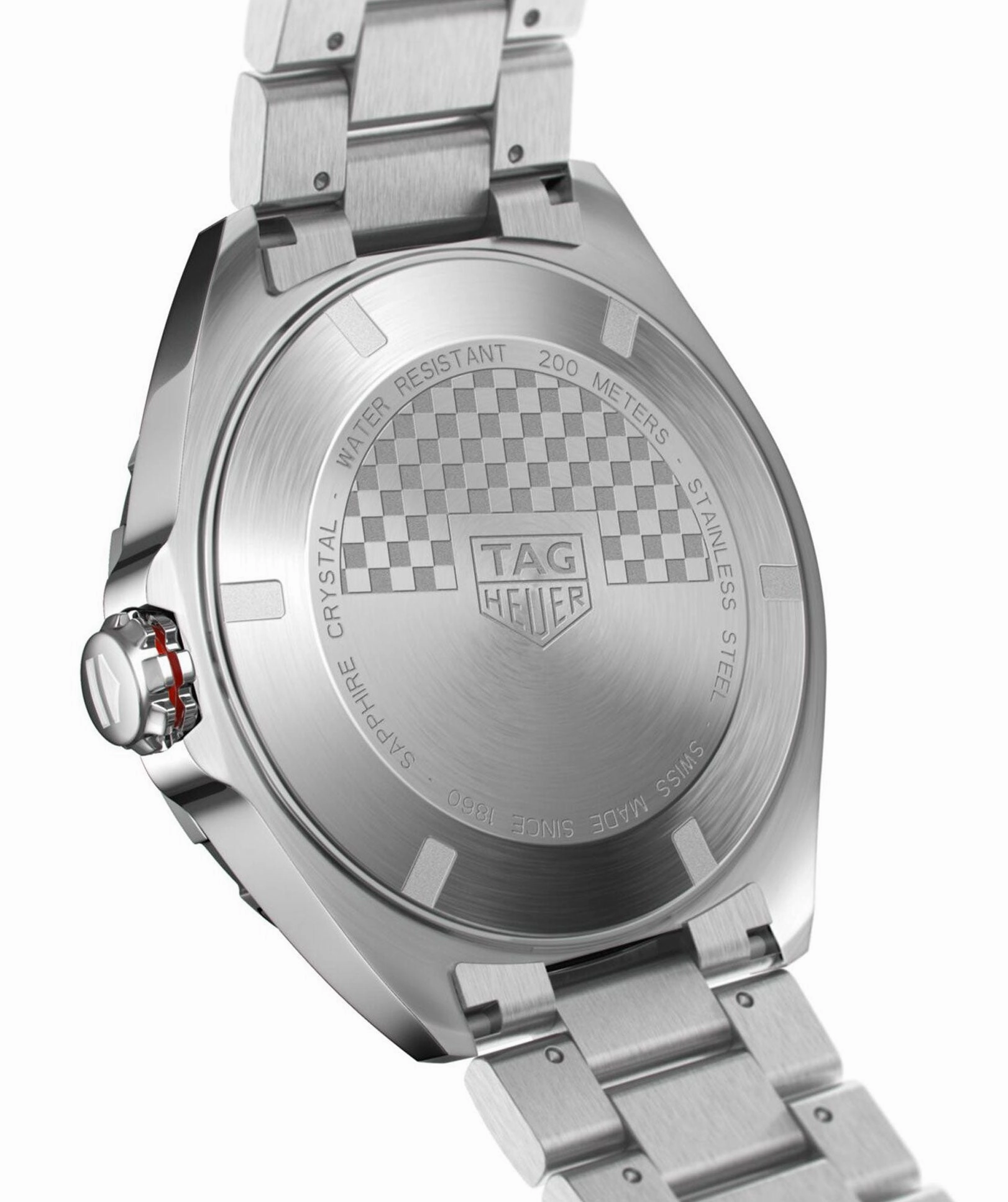TAG Heuer Formula 1 Automatic Stainless Steel Gray Dial Date Divers Mens Watch WAZ2011.BA0842