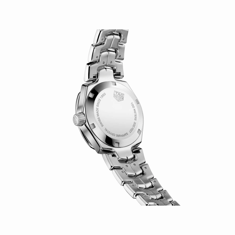 Tag Heuer Link Date 32mm Quartz Watch with Diamonds
