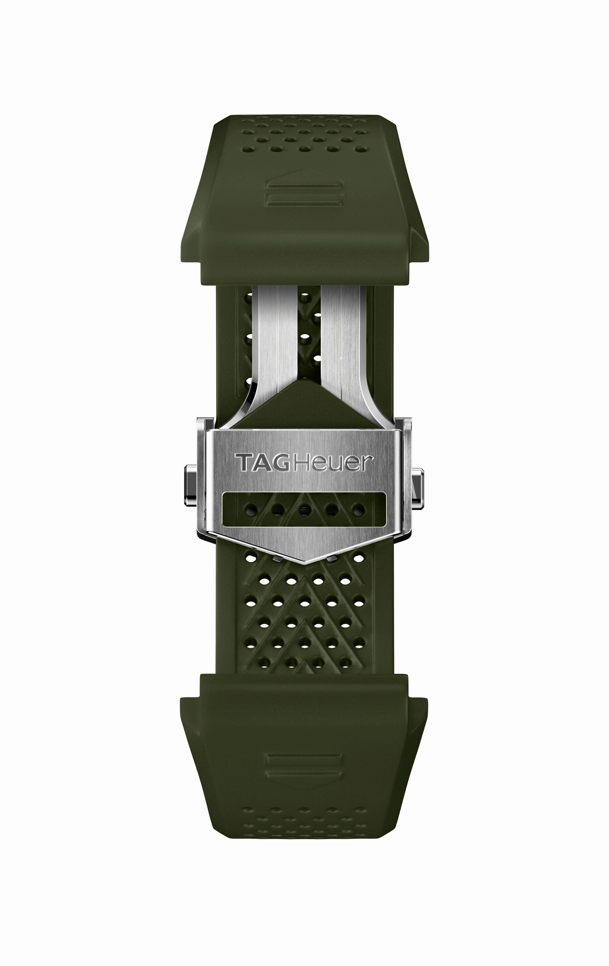 TAG Heuer Watch Connected Calibre E4 45 Khaki Rubber